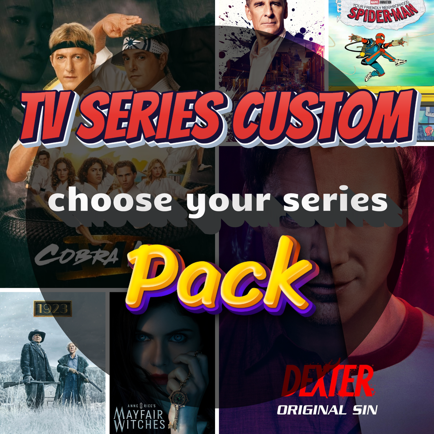 CHOOSE YOUR TV SERIES 30 SEASONS TV SERIES PACK ⚡CUSTOM ORDER (BUY 4 50 OFF)