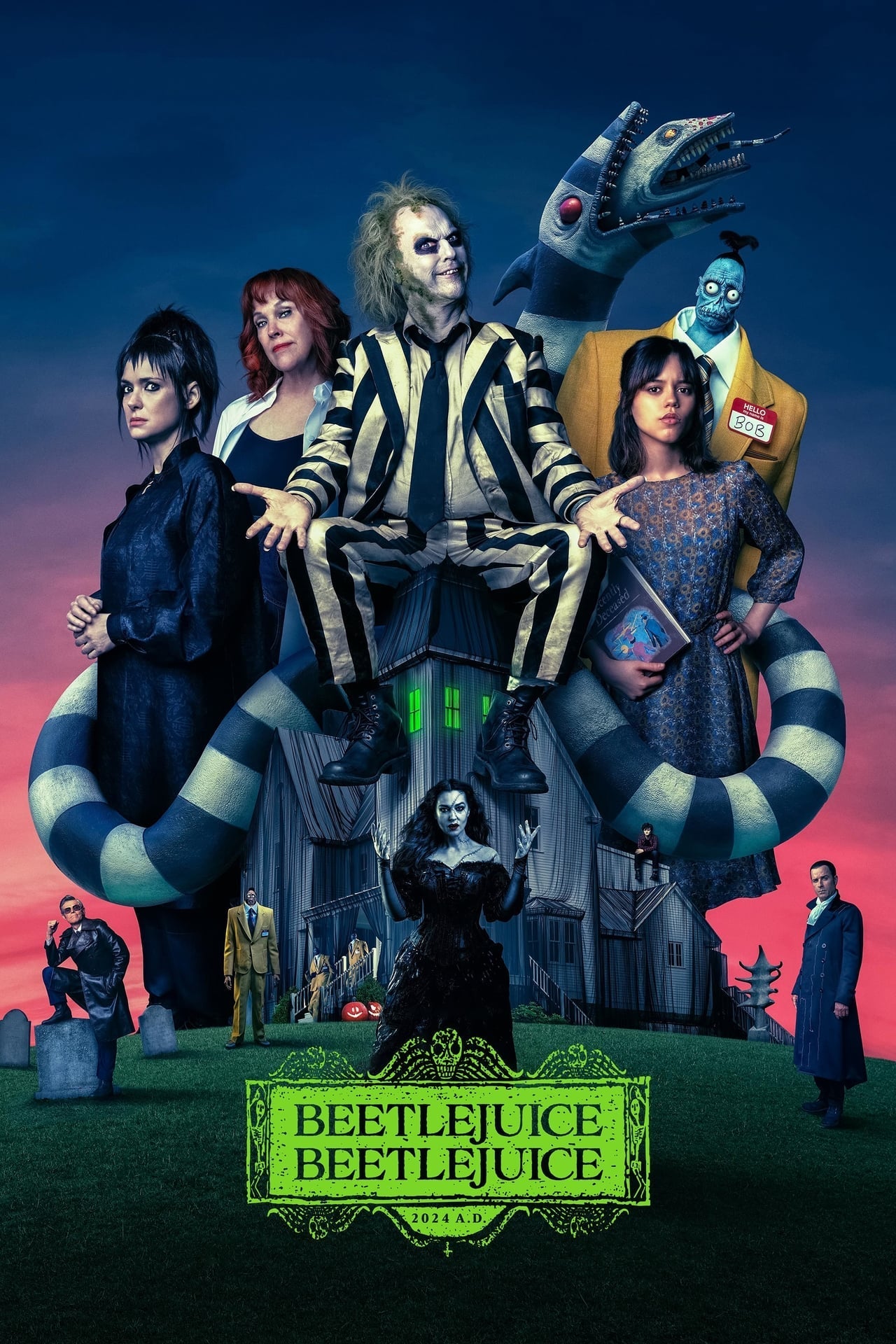 Beetlejuice Beetlejuice (2024) NEW - digital blockbuster