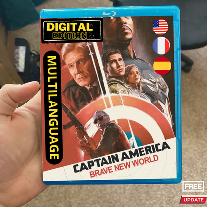 Captain America: Brave New World Full HD (2025) UPDATE FREE only etsy buyers