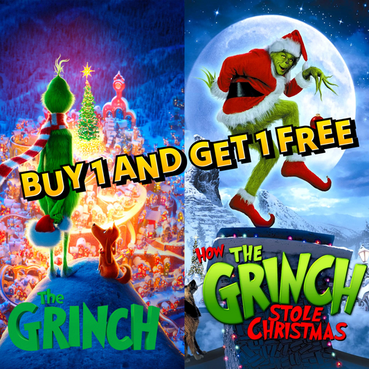 Grinch Saga buy 1 and get 1 FREE