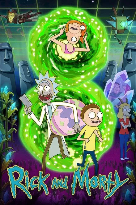 Rick and Morty Season 8 (2025) TV SERIES - digital blockbuster