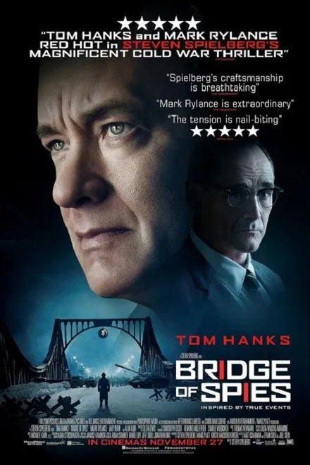 Bridge of Spies (2015) NEW - digital blockbuster