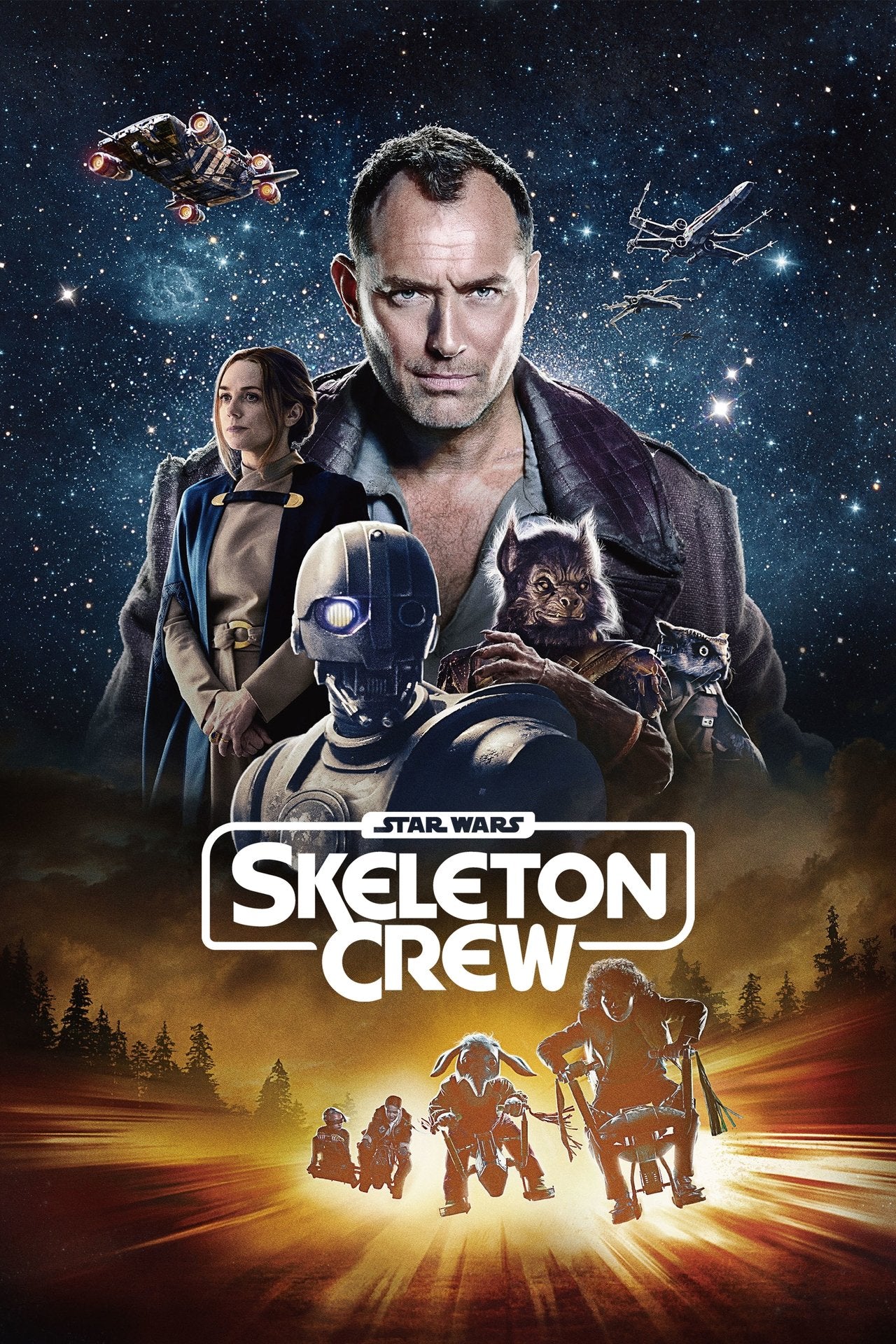 Star Wars: Skeleton Crew (2024) tv series premiere!