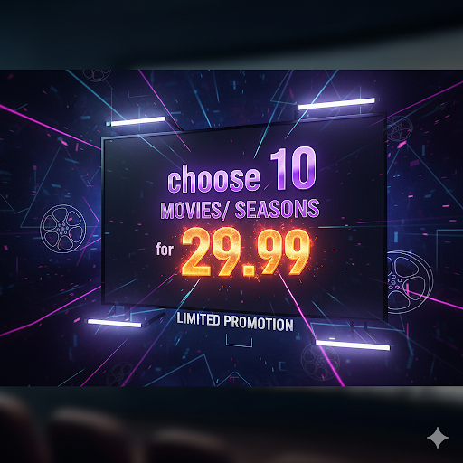 CHOOSE 10 MOVIES/ SEASONS $ 2.99 !