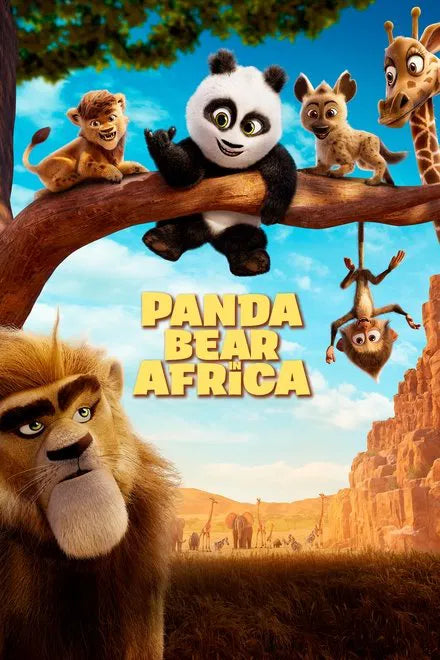 Panda Bear in Africa (2024) NEW - digital blockbuster